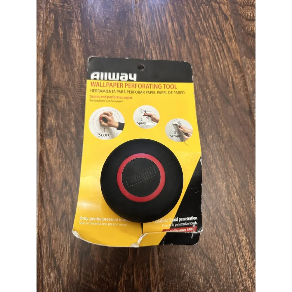 Allway Wallcovering Perforating Tool WRP Allway Tools WRP 037064213190 Plastic